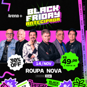 Show Simplesmente Roupa Nova no Arena +